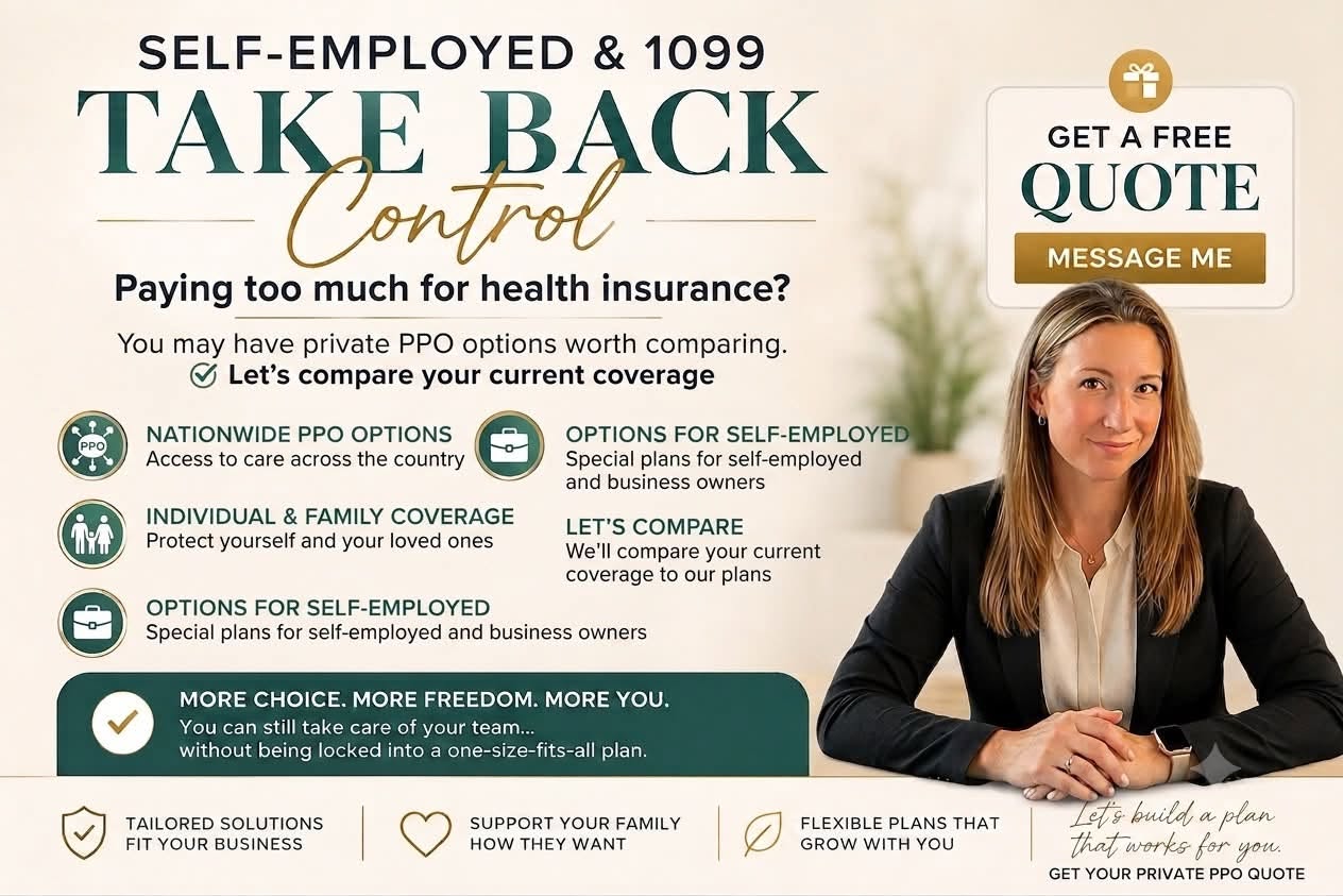 Self-Employed & 1099: Take Back Control of Your Health Insurance with Brittany Pachall
